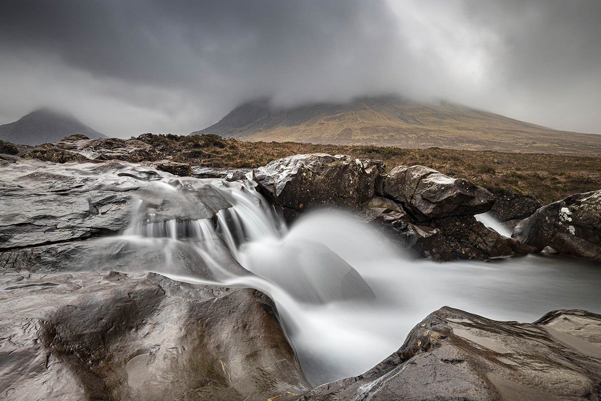 Paysage des Fairy pools (île de Skye / Ecosse)